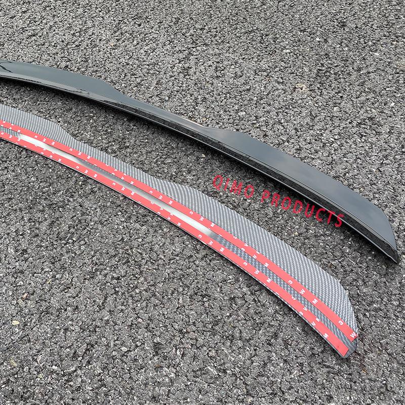 Gloss Black Maxton Style Carbon Fiber Rear Roof Spoiler For Golf 7/7.5 Mk7 Mk7.5 2013 2014 2015 2016 2017 2018