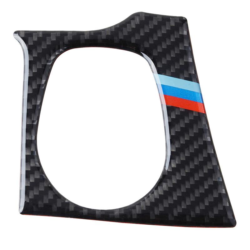 Carbon Fiber Inner Igition Engine Start Button Trim Decal For BMW F30 F31 F34 M3
