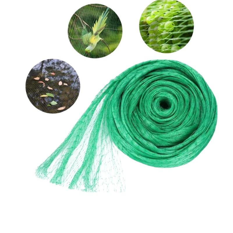 Garden Bird Netting Anti-Bird Protection Mesh Net for Plants, Fruit Trees & Vegetables, Multiple Sizes 2x2m 2x5m 4x4m 4x5m