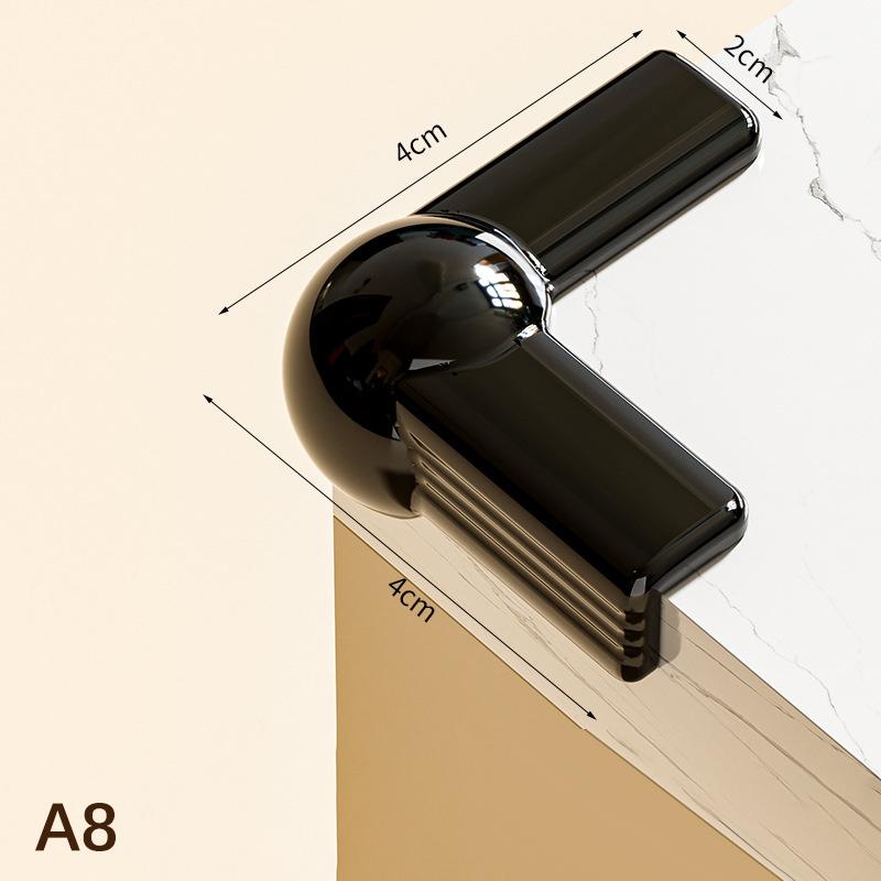 

4 шт. Мягкие и прочные резиновые угловые протекторы Безопасные от углов стола Защита кромок для детской безопасности