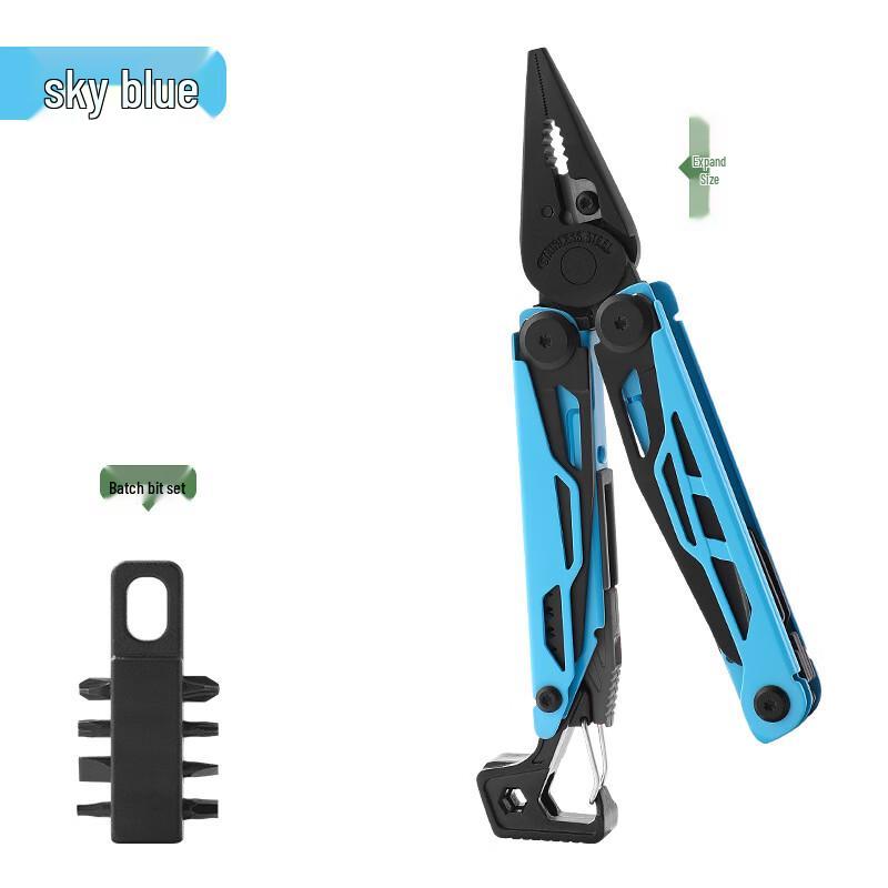 Púliàn Portable Stainless Steel Multi-tool Plier with Screwdriver Set