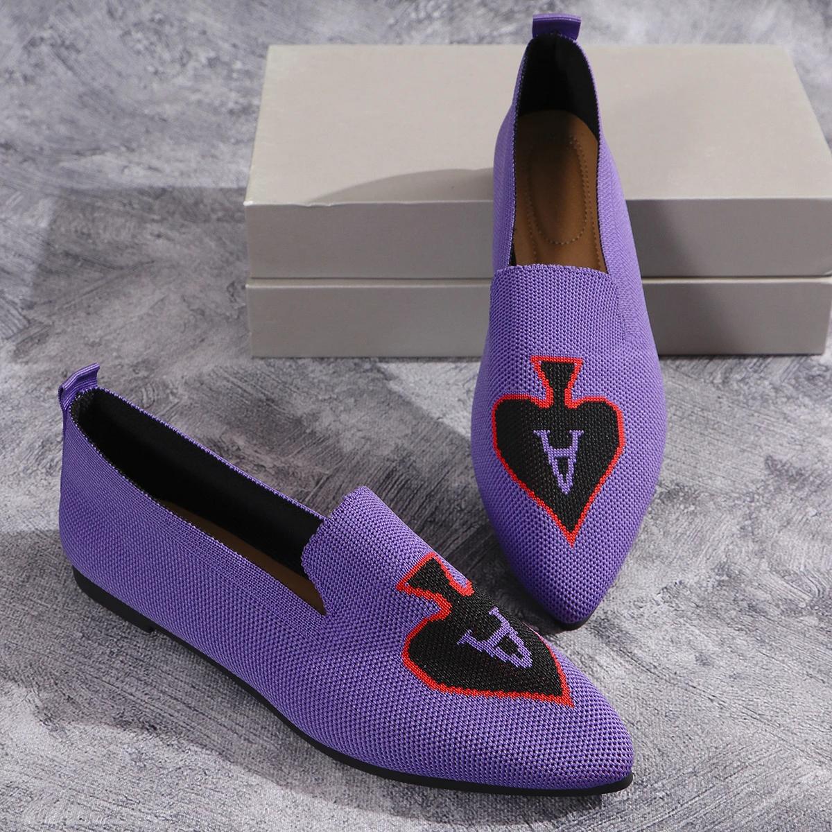 

Модные новые весенне-осенние женские туфли на плоской подошве с заостренным носком, неглубокие туфли для женщин, повседневная обувь на плоской подошве, туфли на платформе, нескользящие мокасины 43