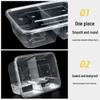 Disposable Rectangular Compartment Meal Box