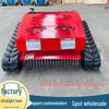 Four-Stroke Gas-Powered Remote-Control Tracked Lawnmower for Orchards and Slopes