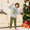 Cartoon Letters Print Family Matching Long Sleeved Parent-child Suit Home Clothes Suit Fall
