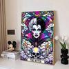 Disney 5D DIY Diamond Painting Cruella Dark Neon Tarot Style Illustration Full Round Diamond Mosaic Cartoon Dog Embroidery Art Painting Home Decor
