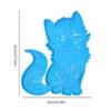 Beautiful Cat Shaped Wall Decorations Silicone Mold Customized Decor Making Resin Mold Perfect Gift for DIY Enthusiasts