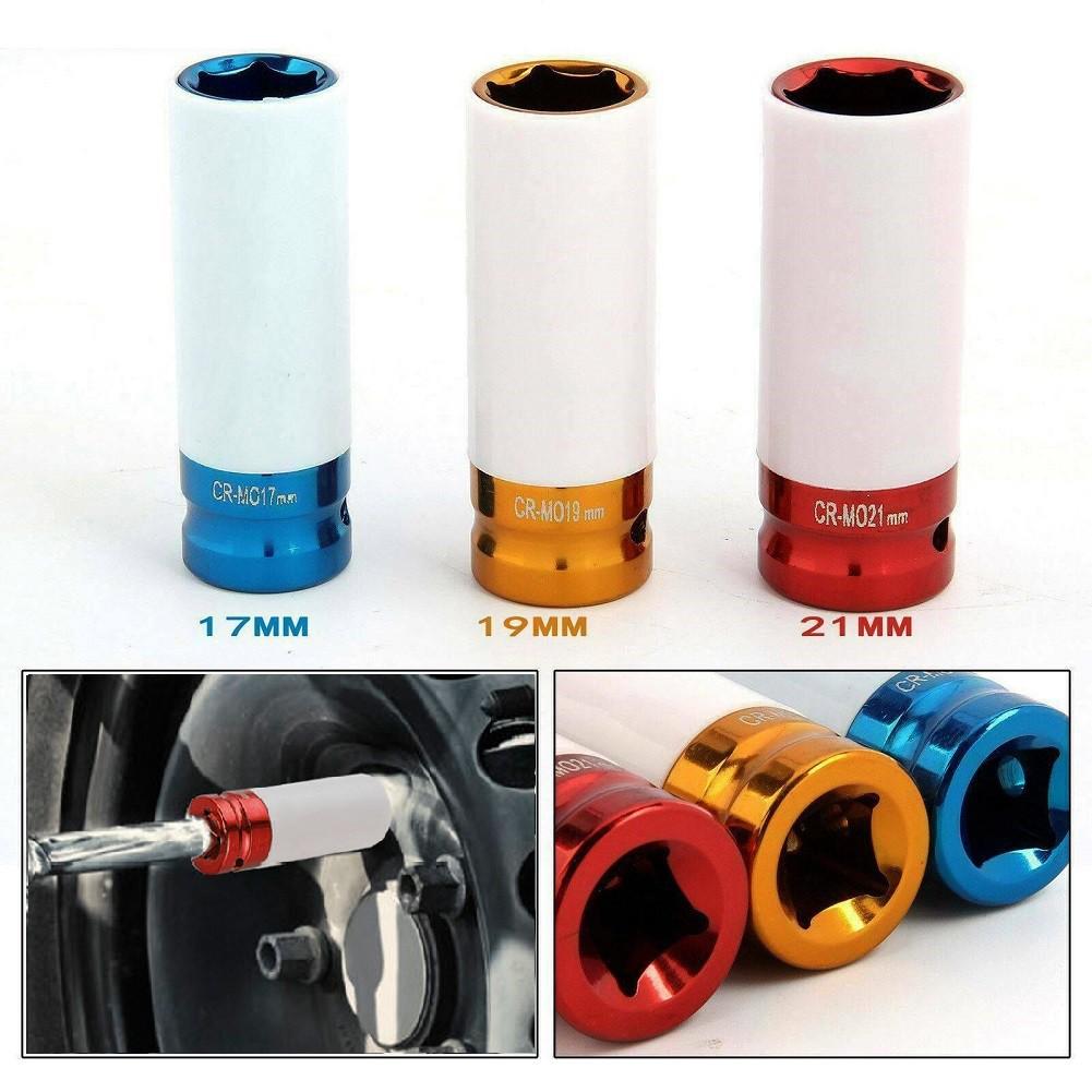17 /19/ 21mm Nut Socket Colorful Metal Socket Wrenches