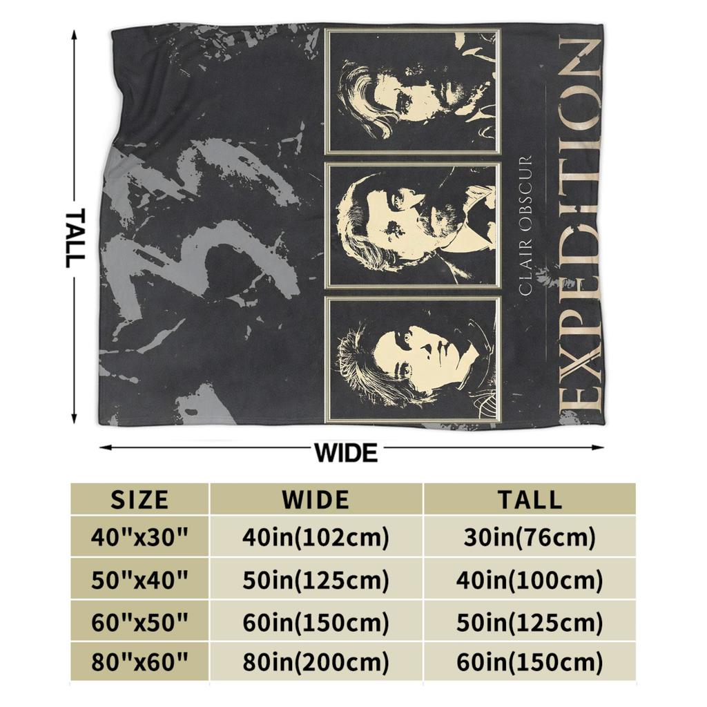 Clair Obscur Expedition 33 Maelle Plaid Kwaliteit Super Zacht Beddengoed Plaids Winter Picknick Slaapkamer Patroon Sprei