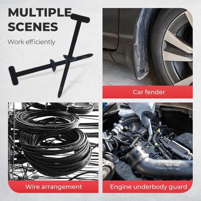 Indoor Outdoor General Purpose Cable Tie Buckles Releasable UV Resista 50Pcs Nylon Cable Zip Self Locking Heavy Duty Zip Ties