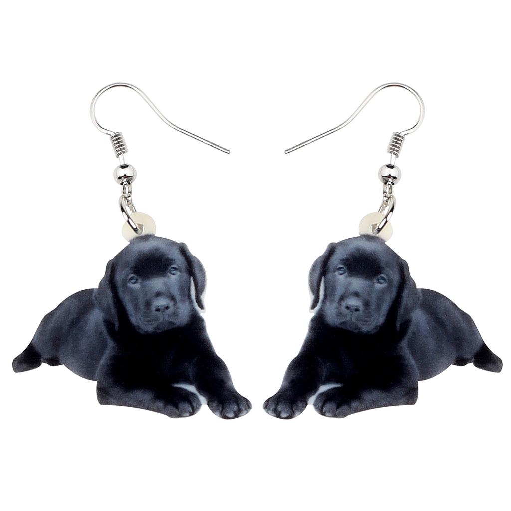labrador earrings