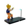 Nikolatoy Dragon Ball Goku Anime Figur Nattlys Goku Kamehameha Bølge Magnetisk Lys Leketøy