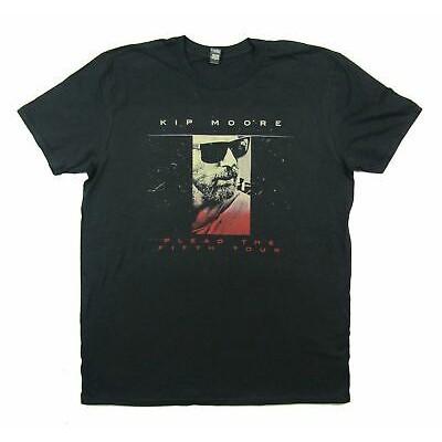 Men s Kip Moore Plead 2018 Tour T-shirt XXX-Large Black M