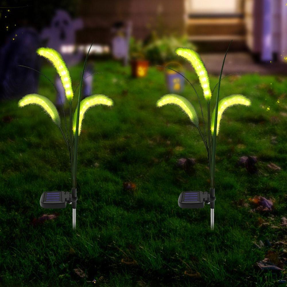 Solar Powered Dog Tail Grass Lamp LED Light Outdoor Light New Design Garden Decor  Outdoor Use