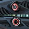 For Porsche Cayenne MACAN 718 911 Panamera Aluminium Alloy Clock Compass Stopwatch Decoration Ring Sticker Car Accessories