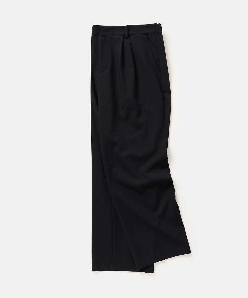 Tullunjeubeulig Tb - Two-Pleated Wide Elastic Waist Pants (E5W10G4207)