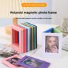 Magnetyczna Ramka na Zdjęcia Magnes na Lodówkę do Zdjęć Instax 3-calowych Kreatywny Stojak Wyświetlacz Uchwyt na Kartę Polaroid Dekoracja Biurka
