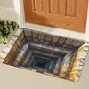 50*80cm 3D Optical Illusion Door Mat ,2D Flat Welcome Doormat Suitable for Indoor and Outdoor Use, Perfect for Front Doors, Entryways, Bedroom
