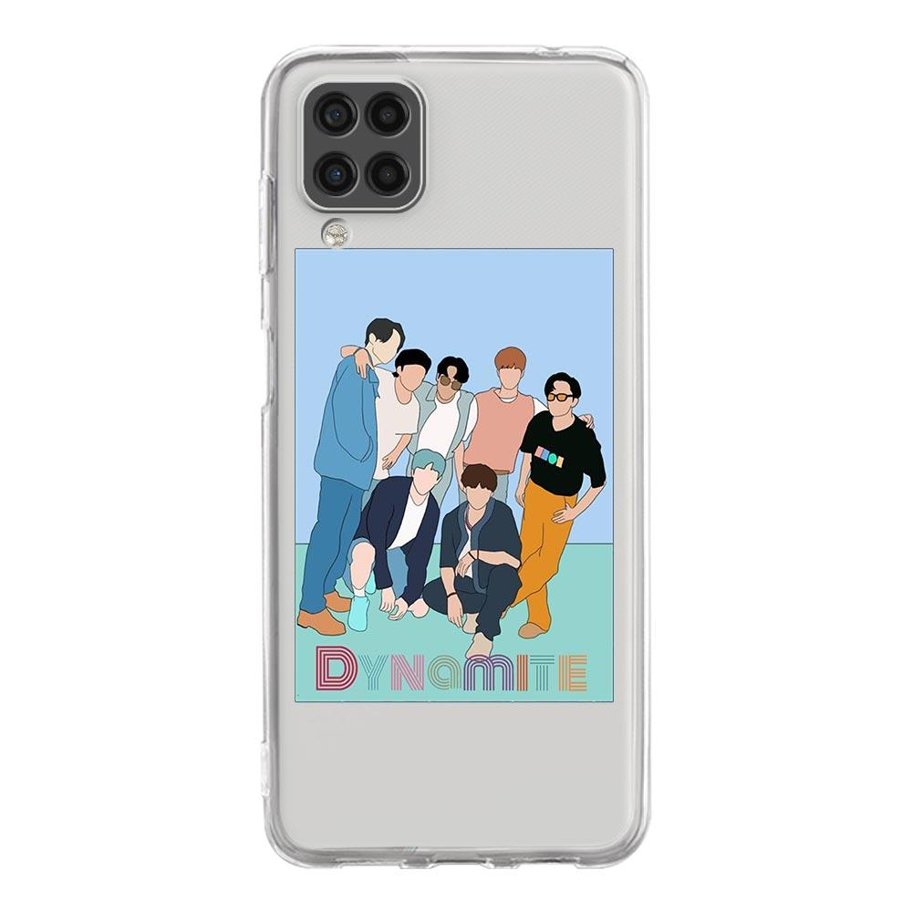 Fashion Kpop Korean DYNAMITE For Samsung Galaxy A51 A71 A21S A12 A11 A31 A41 A01 A03S A13 A33 A73 A53 A52 A32 5G A23 Phone Case