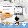 1.2L Infant Thermostatic Milk Regulator 800W Intelligent Electric Baby Formula Kettle Automatic Feeding Bottle Warmer