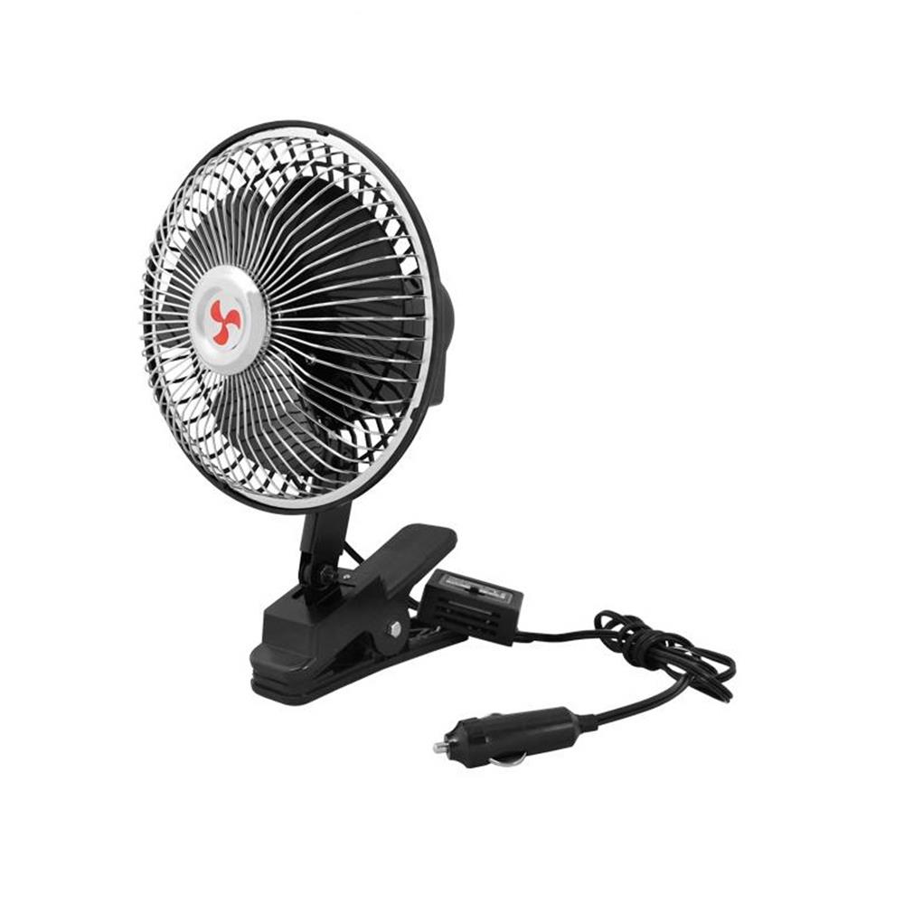 Wentylator Samochodowy 12V, 6” Z Regulacją