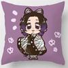 Demon Slayer Kamado Tanjiro Nezuko Poduszka Anime Poszewka na Poduszkę do Ciała Kawaii Loli Dziewczyna Samochód Sofa Dakimakura Poduszka Pokrowiec na Poduszkę