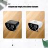 Alarm Clock With Wireless Charging Desk LED Alarm Clock With Temperature Meter Sleep Timer 15W Fast Wireless Charger Station