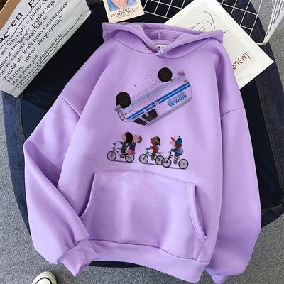 Stranger Things Printed Spring and Autumn Men's and Women's Long Sleeved Hoodie 6622