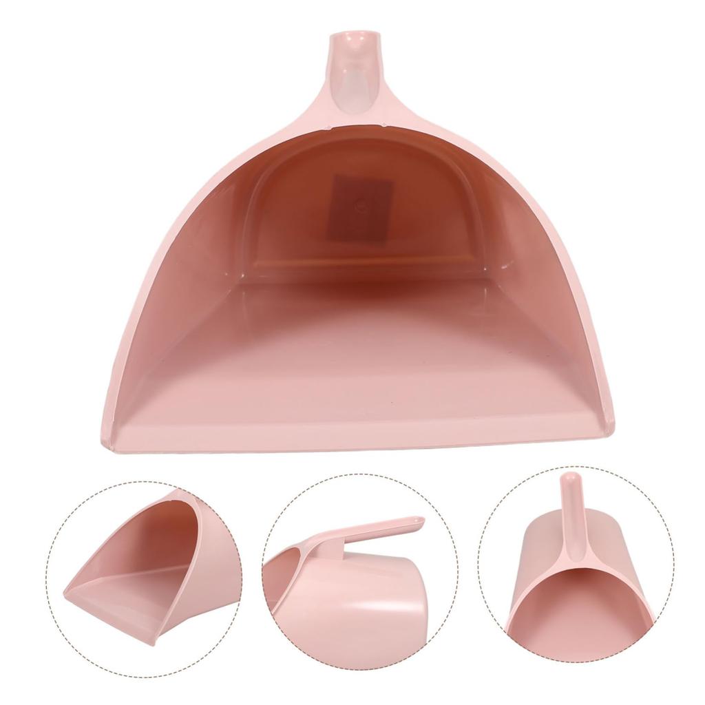 Cabilock Dustpan Tabletop Household Dustpan Plastic Handheld Trash Can Entrance Dustpan Set of 2 Upright Handheld Duster Pan Cleaning Mini Trash