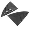 2PCS Side Window Spoiler       Splitter Shade Cover Replacement For     2021 to 2023