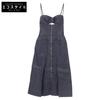 FETICO FTC232-0801 23Stainless Steel Blue BUSTIER DENIM DRESS Dress 1 IndigoUsed