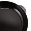 STAUB 26cm Enamel Frying Pan with Cast Iron Handle, Round, Graphite Gray, Induction Compatible, 1222618/40510-616-0