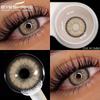1 Pair New Colorful Contact Lenses for Eyes Blue Eye Lenses Beautiful Pupil Yearly Gray Lenses Cosmetic Green Contacts