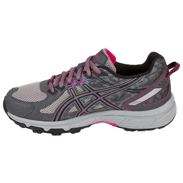 

ASICS Gel Venture 6 Carbon Pink Peacock Women Sneakers Grey Black T7G6N-9790 36