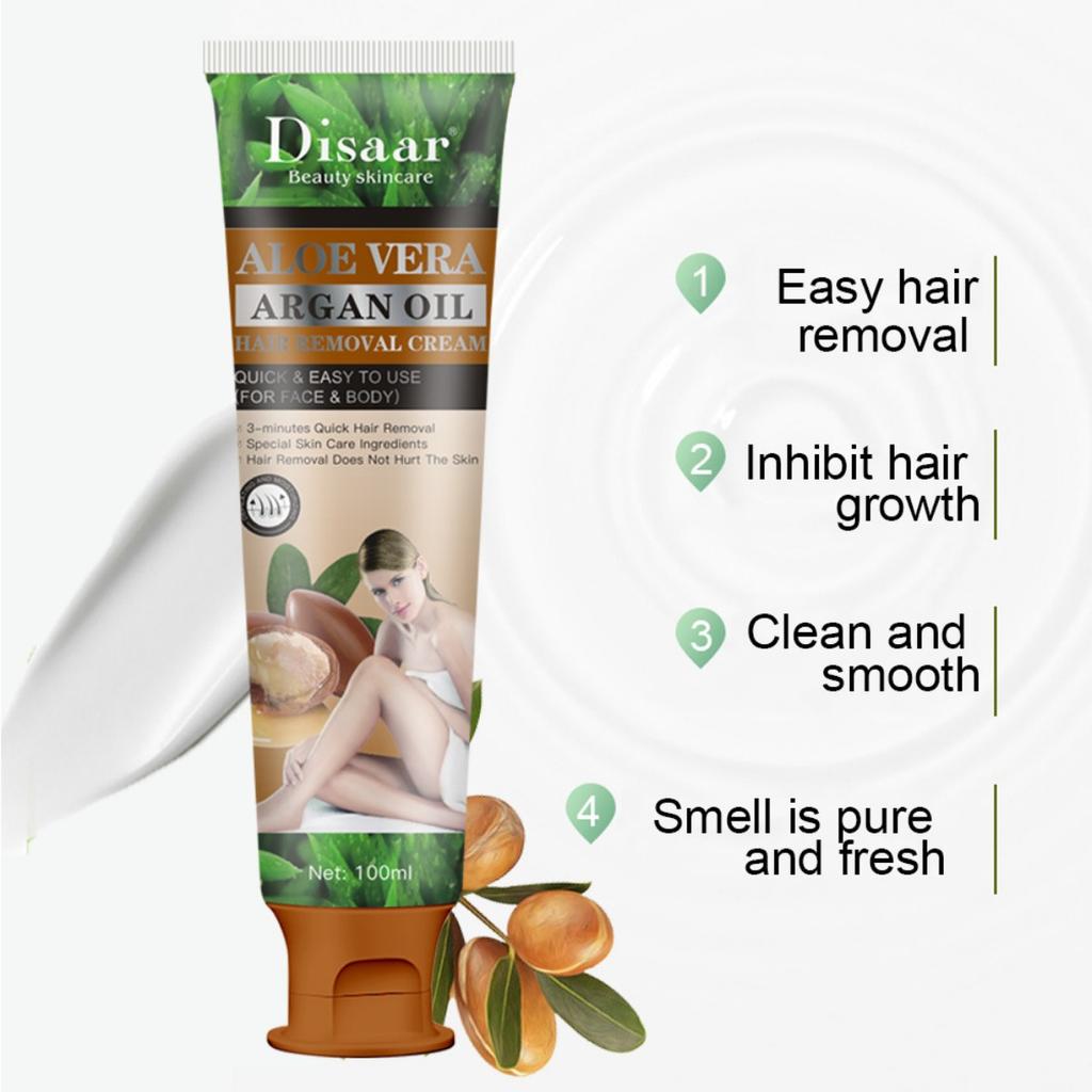 Aloe Hair Remover Lip Armpit Mild Hair Removal  Hair Removal Cream