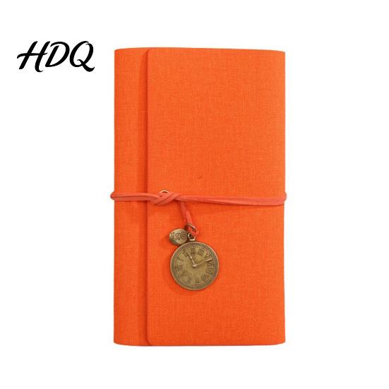 Thick Paper Notebook A6 Faux Leather Journal Notebook 6 Ring Loose Leaf