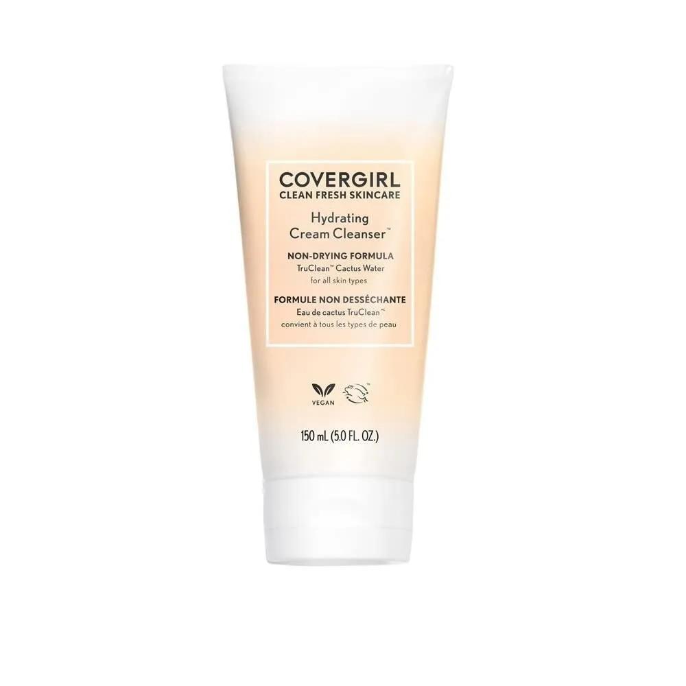 

COVERGIRL Clean Fresh Skincare Hydrating Cream Cleanser 150ml 2-Pack Shelf