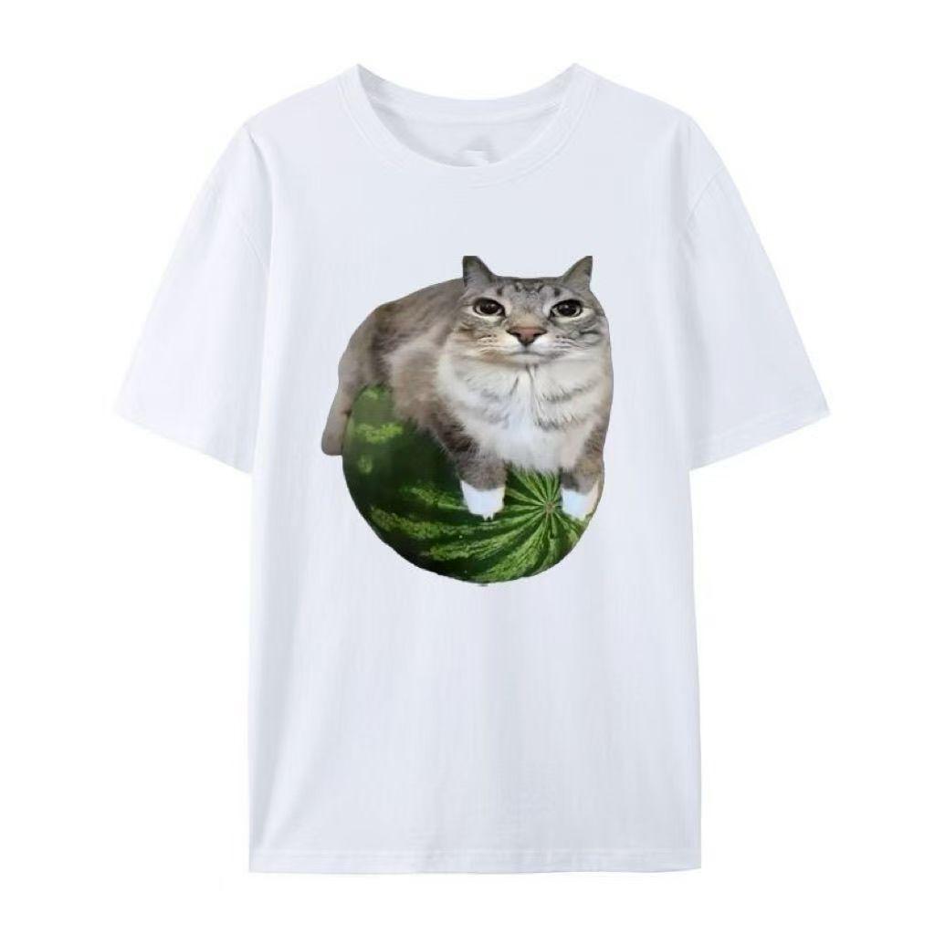 Trendy Dot Matrix Print Unisex T-Shirt - Breathable Summer Short Sleeve, Plus Size, Funny Design, Internet Celebrity Favorite