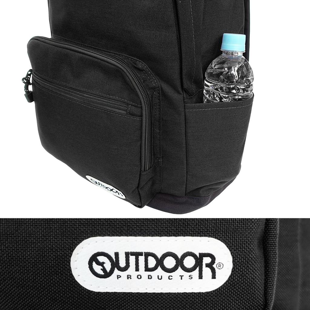 Outdoor Products Cordura Nylon Backpack, Basic, A4 Size, PC Storage, Large Capacity, 25L