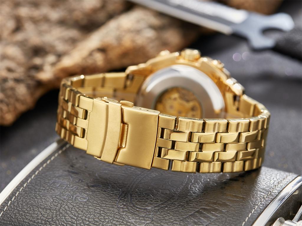 Μοντέρνο Ανδρικό Ρολόι Ανοιχτό Μηχανικό Tourbillon Πλήρως Αυτόματο Μηχανικό Μηχανισμό Μηχανικά Ρολόγια reloj automático