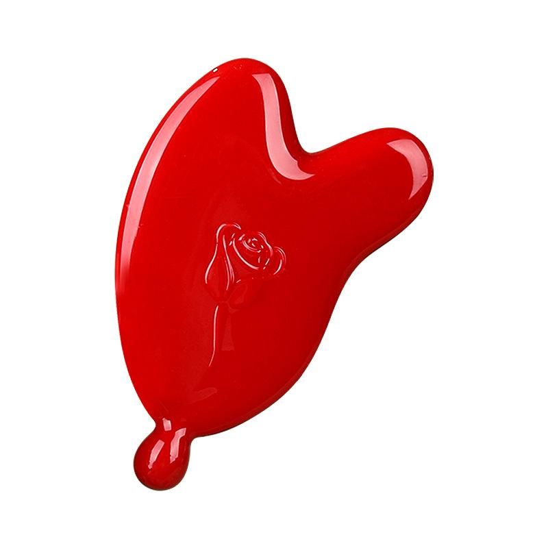 Resin Gua Sha Board Facial Neck Back Beauty Scraping Massage Tools Firm Skin Care Face Gua Sha Spa Physical Therapy Massager