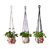 Plant Hanger Handmade Cotton Plant Holder Garden Decoration Outdoor Home Decorations Hanging Basket Flower Pots