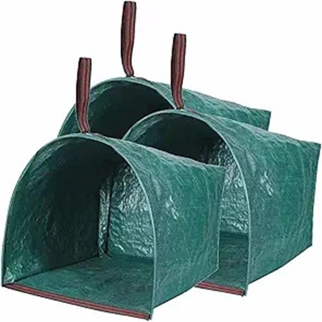 Garden Leaf & Garbage Collection Bag – Semi-Circular Dustpan Compatible, Leaf Storage and Outdoor Cleaning Bag
