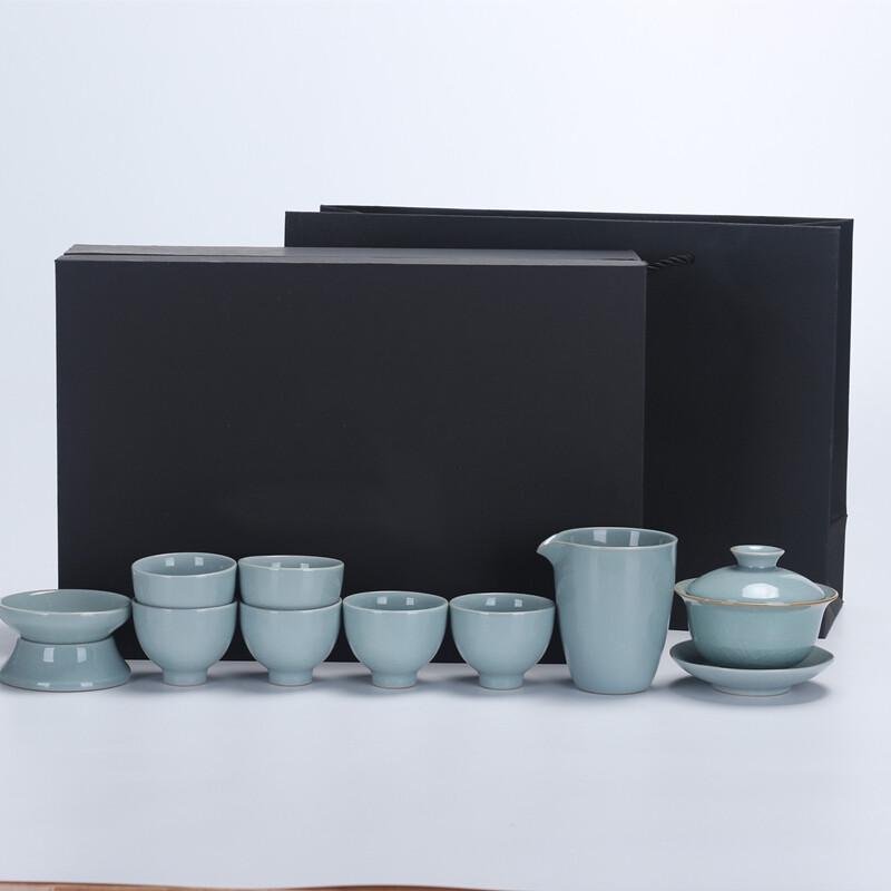 Fang Ran Ge Kiln 10-Piece Kung Fu Tea Set