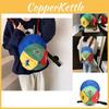 Chic Colorful Canvas Backpack For Kids Unique Modern Dual Shoulder Bag Design For School
