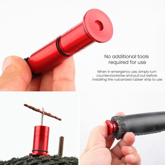 1 Set Bicycle Tubeless Tire Repair Kit Portable Professional Mountain Road Bike Tire Flat Puncture Fix Emergency Repair Tools