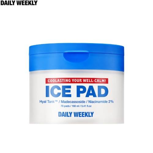 DAILY WEEKLY Cool Lasting Your Well-Calm Ice Pad 160ml 70pads