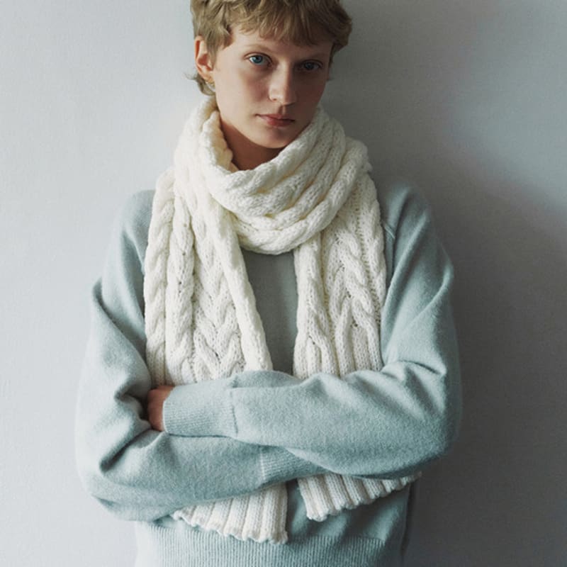 LOEIL Signature Cable Muffler - Ivory