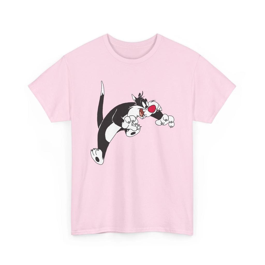 Sylvester The Cat Cartoon Character Printed T Shirt Classic Collectible