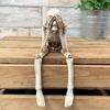 Spooky Atmosphere Halloween Skull Figurines Resin Material Skeleton Decoration  Home Decor